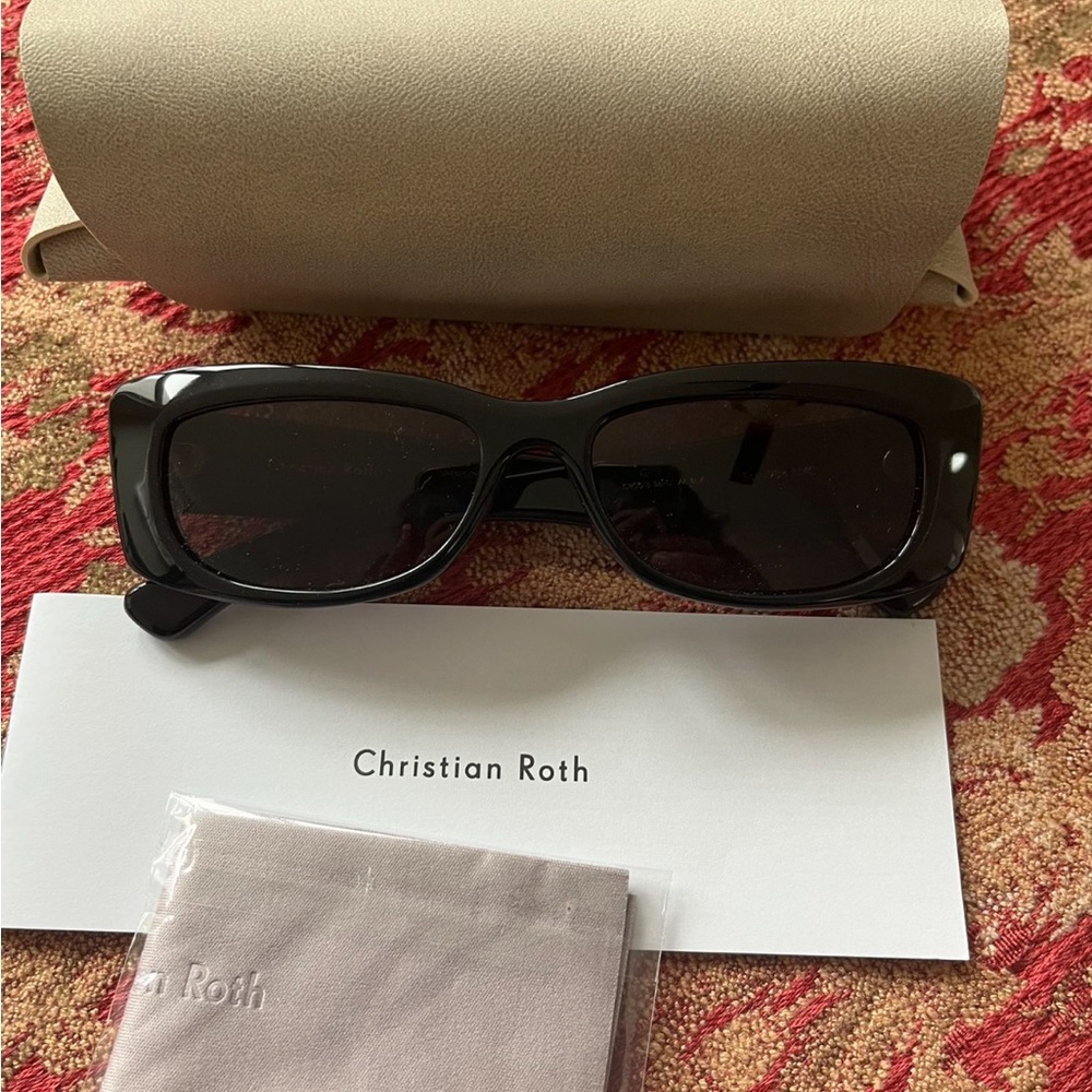 Brand New Christian Roth Women’s Sunglasses Model Number CRS013-56-01 - Picture 2 of 4